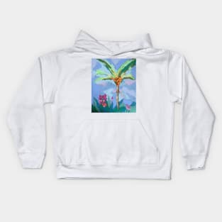 Pastel palms Kids Hoodie